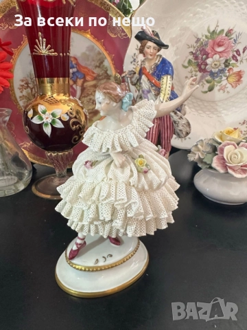 Volkstedt Фолкщед Germany  Curca 1945 Код P1773, снимка 11 - Декорация за дома - 53001664