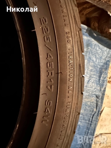 225/45/17 2бр Летни гуми Kelly, снимка 3 - Гуми и джанти - 52179747