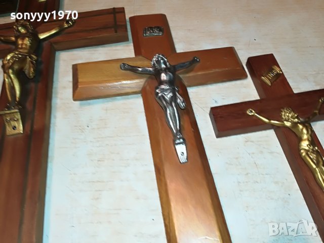 кръстове с христос от франция 1312221553, снимка 11 - Антикварни и старинни предмети - 38997651