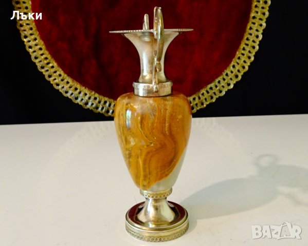 Ваза,амфора,свещник,оникс и бронз. , снимка 4 - Вази - 37369698