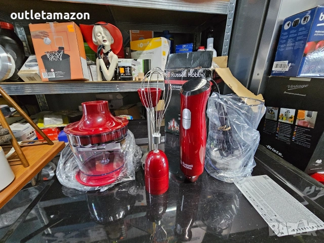 Пасатор, чопър и миксер Russell Hobbs Desire 3in1, снимка 2 - Чопъри и пасатори - 53341682