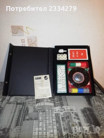 Стари забавни игри: шах, домино и други. , снимка 10 - Настолни игри - 50057075