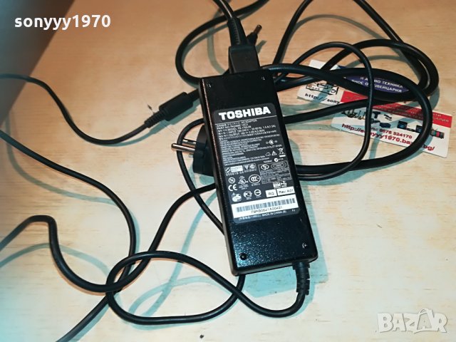 toshiba power adapter 19v/3,95a-germany 0307211952, снимка 5 - Лаптоп аксесоари - 33412453