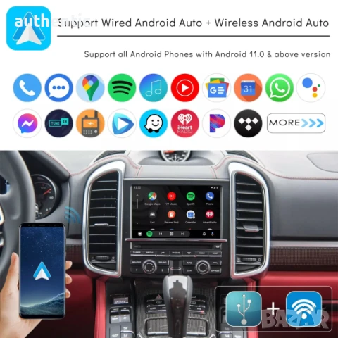 Apple CarPlay Android Auto Porsche PCM 3.1 Инсталация безжичен Карплей, снимка 9 - Аксесоари и консумативи - 48384786