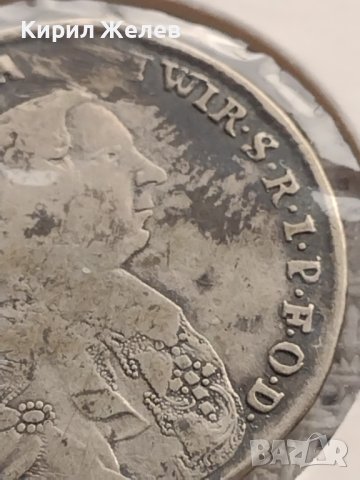 Сребърна монета 20 кройцера 1763г. Адам Фридрих фон Сеинсхеим Вюрцбург 29758, снимка 5 - Нумизматика и бонистика - 43000781