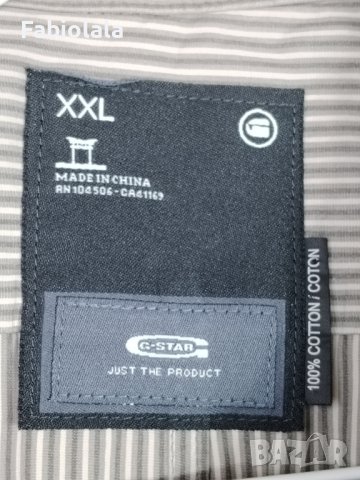 G-star shirt XXL, снимка 2 - Ризи - 44131091