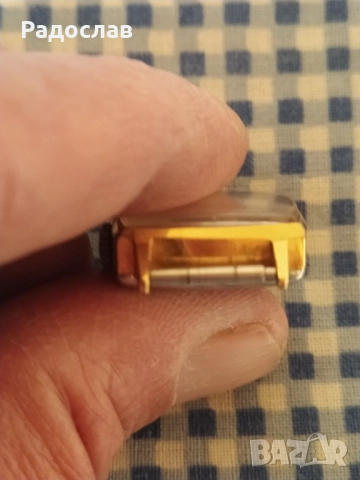 позлатен механичен  часовник Луч , снимка 6 - Дамски - 51931977