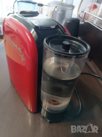 Кафе машина хартиени капсули, снимка 4 - Кафемашини - 53571380