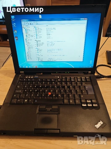 лаптоп Lenovo ThinkPad T61 , снимка 7 - Лаптопи за работа - 51326388