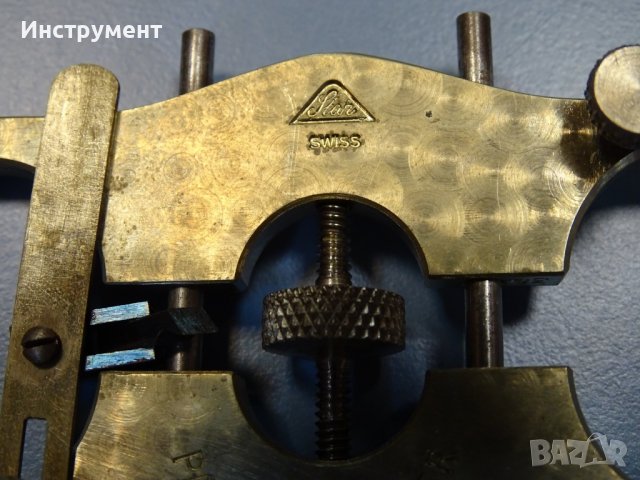 часовникарски ключ Lian Bergeon 180 Parallel Truing Caliper for wrist watch, снимка 4 - Ключове - 39324271
