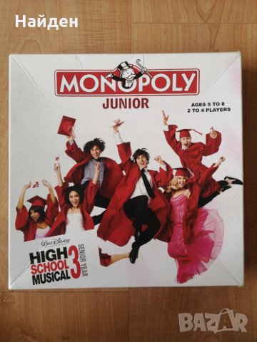 Специално издание на Монополи High school musical, снимка 1 - Настолни игри - 35534987