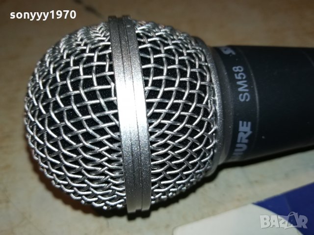 SHURE SM58 0512211711, снимка 9 - Микрофони - 35037885