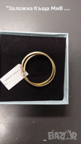 Златни обеци Versace 3.24гр