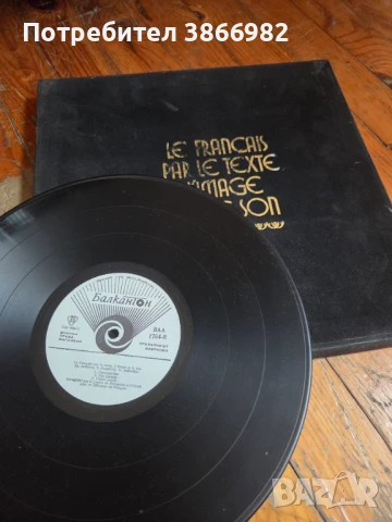 (Balkan Ton) 5 Стари Френски Грамофонни Плочи В Седефена Кутия, снимка 9 - Грамофонни плочи - 51136878