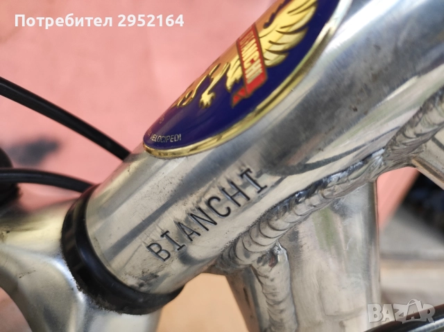 Велосипед Bianchi original 28 Алуминиев, снимка 3 - Велосипеди - 51997839