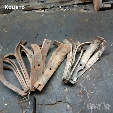 Чапи за мотофреза - 23 броя, снимка 5 - Резервни части за машини - 52392900