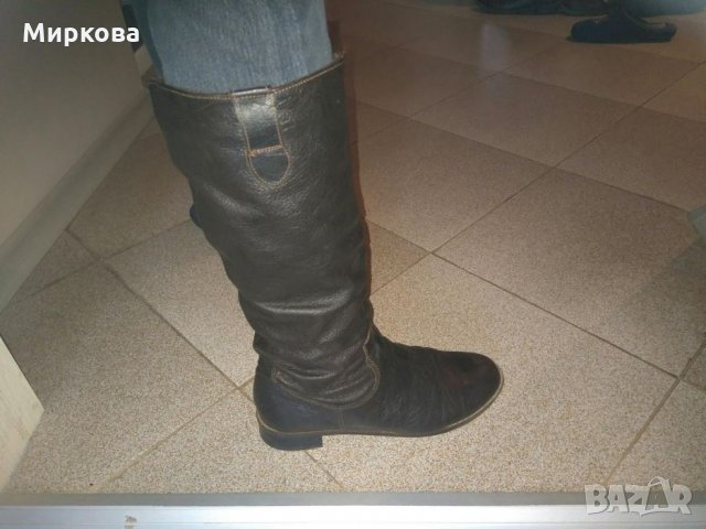 ЕСТЕСТВЕНА КОЖА!!! Стилни и елегантни ботуши, снимка 5 - Дамски ботуши - 34754699