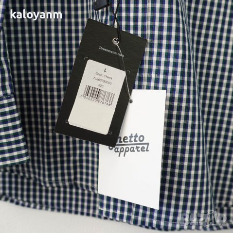 Dressmann чисто нова риза - размер L, снимка 3 - Ризи - 38001598