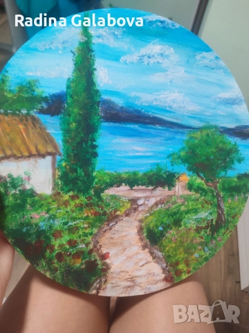 Картина на море