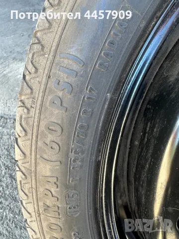 Резервна гума за opel insignia , снимка 2 - Гуми и джанти - 50082296