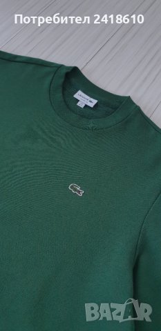 Lacoste Organic Cotton Classic Fit Mens Size 6 - XL НОВО! ОРИГИНАЛ! Мъжка Блуза!, снимка 1 - Блузи - 44084546