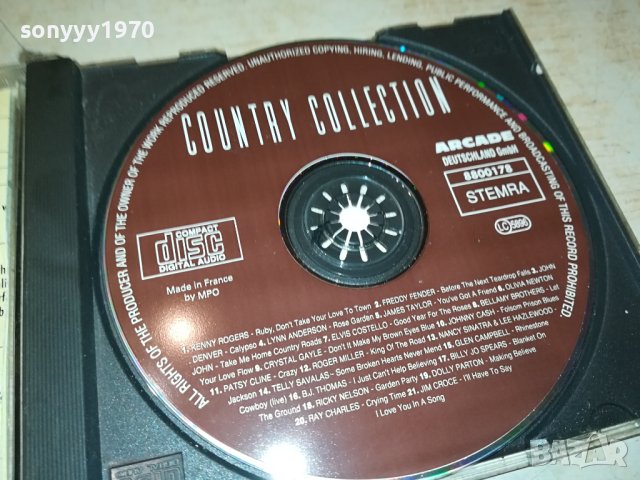 COUNTRY COLLECTION CD MADE IN FRANCE 0901241903, снимка 2 - CD дискове - 43732536