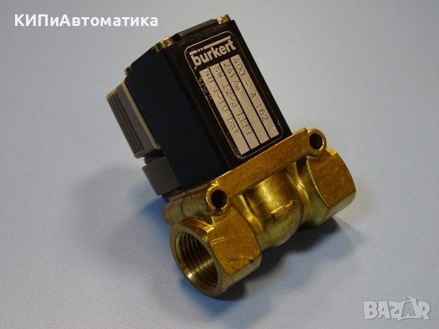 магнет вентил Burkert 400-A T162 solenoid valve G1/2, снимка 1 - Резервни части за машини - 40191072
