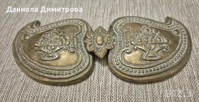 Два посребрени възрожденски артикула, снимка 3 - Други ценни предмети - 52476596