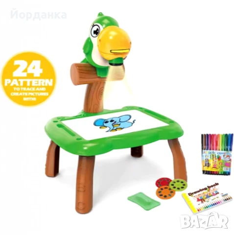 Детска масичка за рисуване с вграден проектор, снимка 2 - Рисуване и оцветяване - 48089951