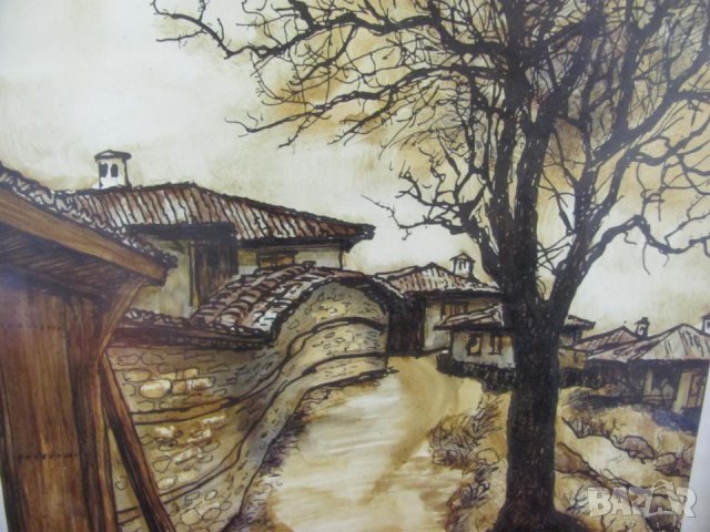 Картина на Художника Цветан Цветанов Смесена Техника, снимка 2 - Картини - 43127923