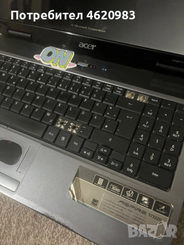  Лаптоп Acer Aspire 5732ZG , снимка 5 - Лаптопи за дома - 52899971