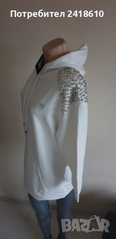 PINKO Luxury Hoodie Cestita Womens Size S Oversize НОВО! ОРИГИНАЛ! Дамско  Горнище!, снимка 10 - Суичъри - 43413624