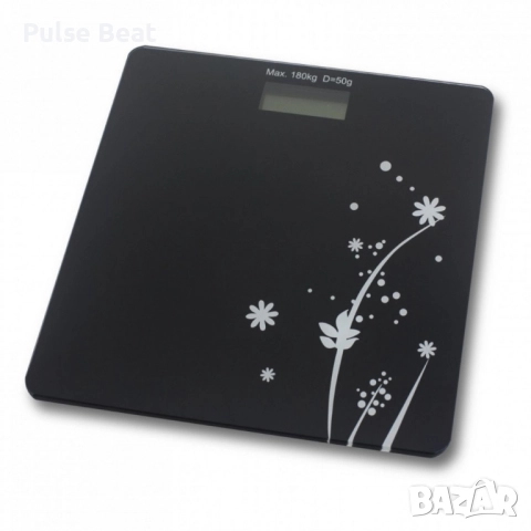 Кантар за тегло дигитален Rosberg, батерия (не е вкл.), LCDекран, 180кг., 2 ГОДИНИ ГАРАНЦИЯ