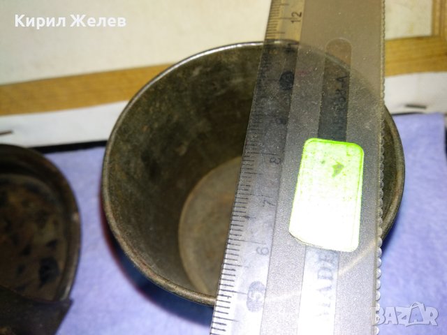 СТАР РЯДЪК РУСКИ МЕТАЛЕН КОЛЕКЦИОНЕРСКИ ТЮТЮНДЖИЙСКИ КОМПЛЕКТ ПОСТАВКА За КИБРИТ и ЧАШКА 42749, снимка 11 - Колекции - 43875765