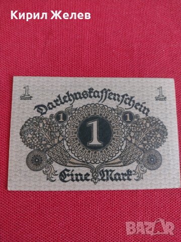 Райх банкнота  1 марка 1920г. Германия перфектна за колекция 28271, снимка 8 - Нумизматика и бонистика - 37153209