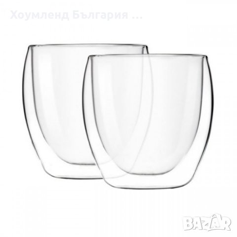 Тънкостенни чаши за кафе с двойно дъно и термо стъкло комплект 2 бр., снимка 7 - Чаши - 26792054