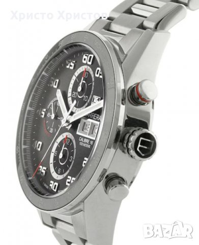 Мъжки луксозен часовник TAG HEUER CARRERA CALIBRE 16 43MM  DAY-DATE, снимка 3 - Мъжки - 32322086