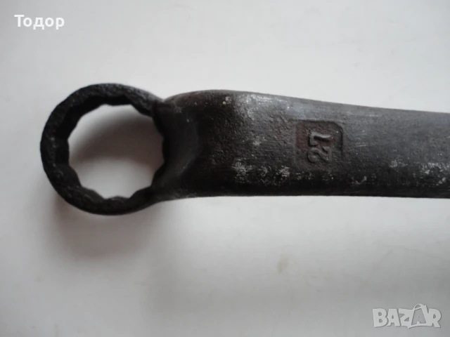 Немски ключ лула Hazet 27/32 Din 838, снимка 3 - Ключове - 50561276