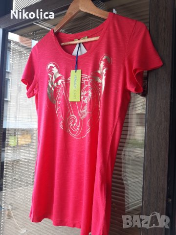  Нова дамска тениска Versace Jeans, размер  S. Оригинална!, снимка 8 - Тениски - 22142341