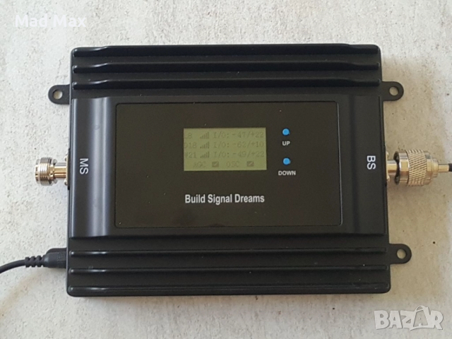EGSM LTE 700/800~900~1800 Booster Repeater Профи Усилвател GSM сигнал за България/Румъния, снимка 3 - Мрежови адаптери - 24732570