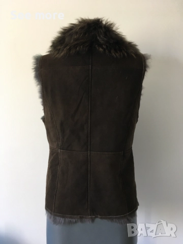 Style Butler елек с косъм заек и лисица за декорация S, снимка 4 - Елеци - 52586103