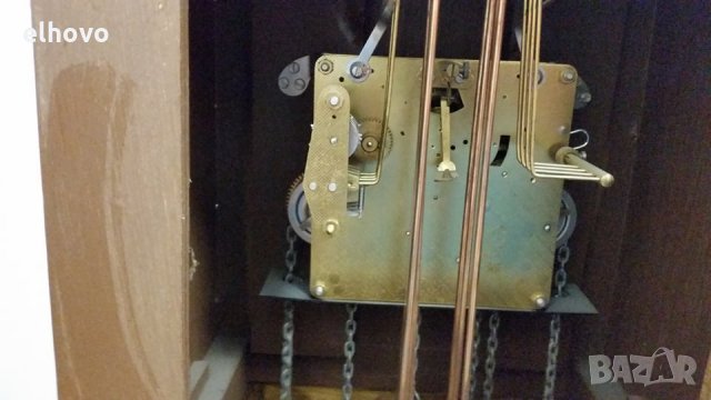 Салонен часовник Hermle , снимка 5 - Антикварни и старинни предмети - 28880639