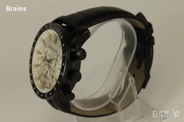 Мъжки Ръчен Хронограф BVLGARI Automatic НОВ, снимка 3 - Мъжки - 52627996