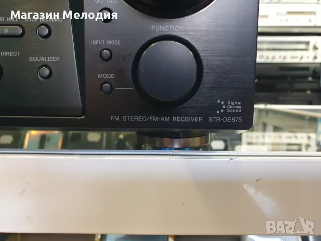 Ресийвър SONY STR-DE875 Две по 100 вата. Има оригинално дистанционно., снимка 6 - Ресийвъри, усилватели, смесителни пултове - 48504697