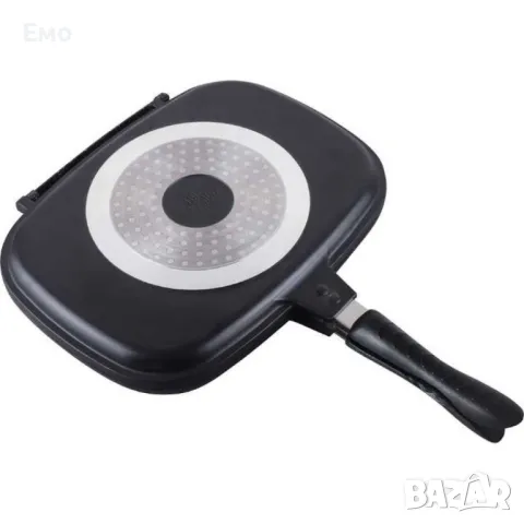 Тиган грил, двоен 32x25cm, снимка 4 - Съдове за готвене - 47915077