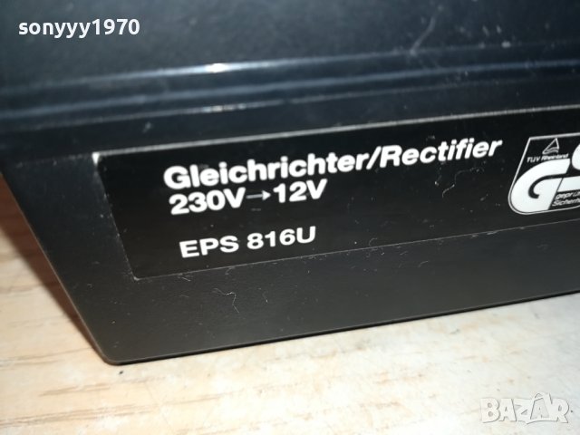 MOBITRONIC EPS-816U 230V TO 12V ВНОС SWISS 0901241913, снимка 16 - Мрежови адаптери - 43732640