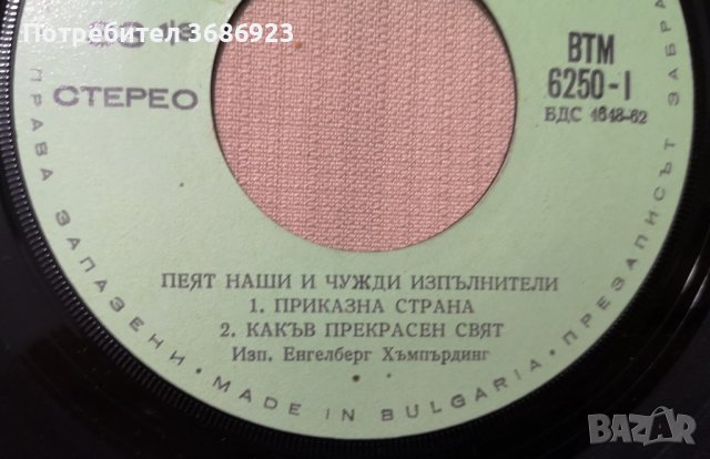 Пеят наши и чужди изпълнители, снимка 2 - Грамофонни плочи - 42992779