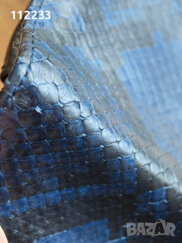 Змийска кожа портфейл, снимка 3 - Портфейли, портмонета - 51563881