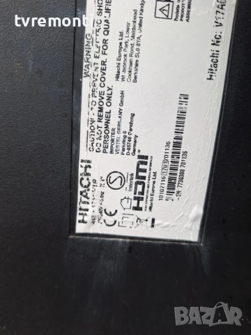 MAIN BOARD 17MB110 for 40inc DISPLAY VES400UNDS-2D-N12 for HITACHI 40HBT42A, снимка 6 - Части и Платки - 50641059