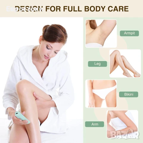 AREYZIN Водоустойчив тример за бикини зони, дамска електрическа самобръсначка акумулаторна, снимка 2 - Тримери - 50841228